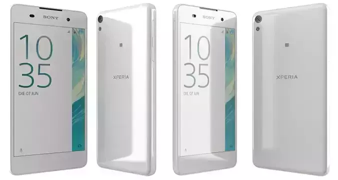 Sony Xperia E5 White 3D model