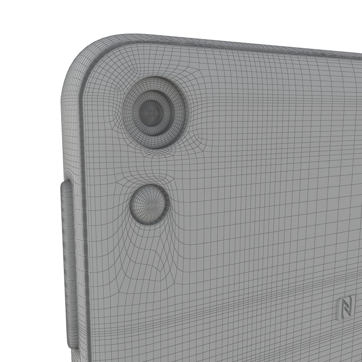 Sony Xperia E5 Black and White 3D model_39