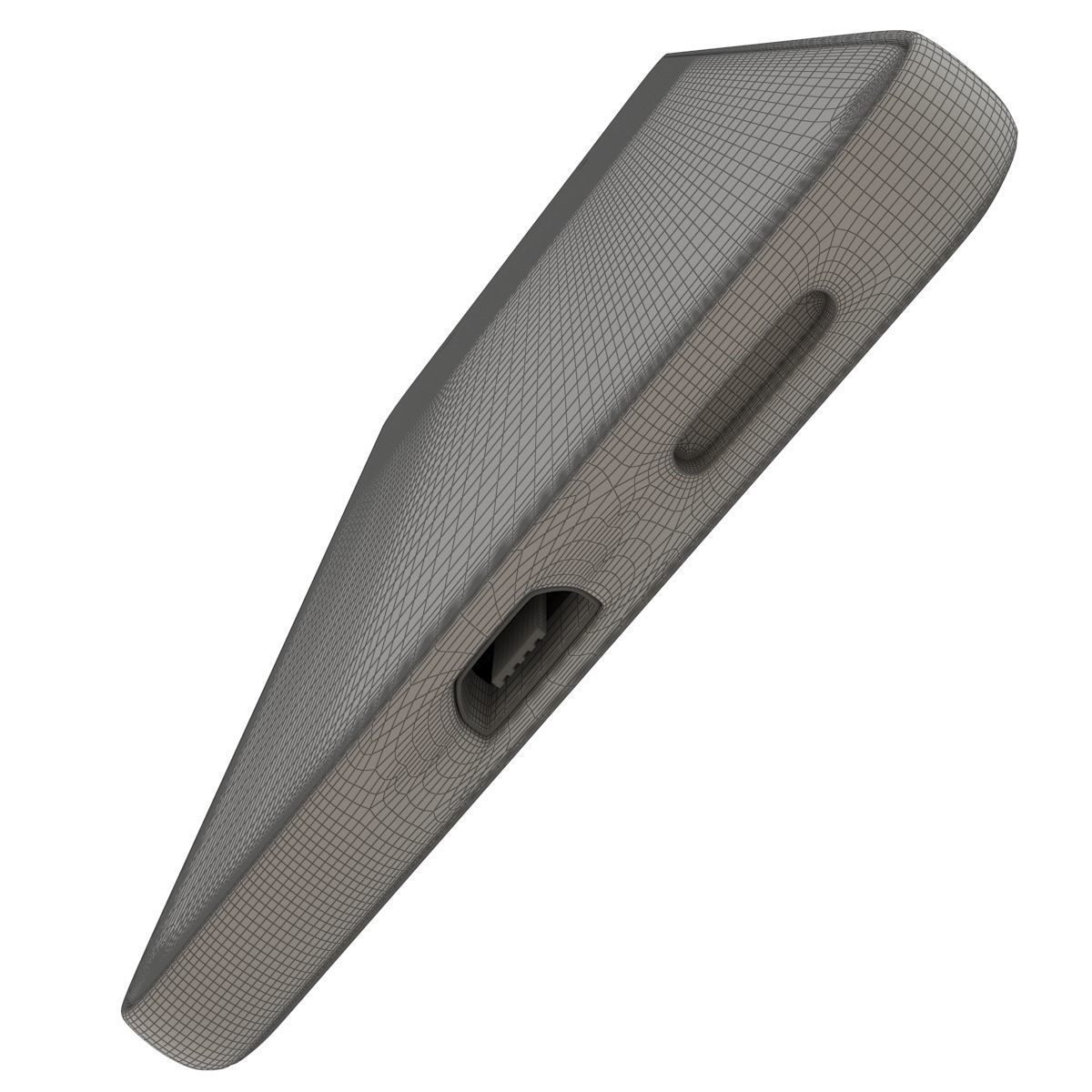 Sony Xperia E5 Black and White 3D model_38