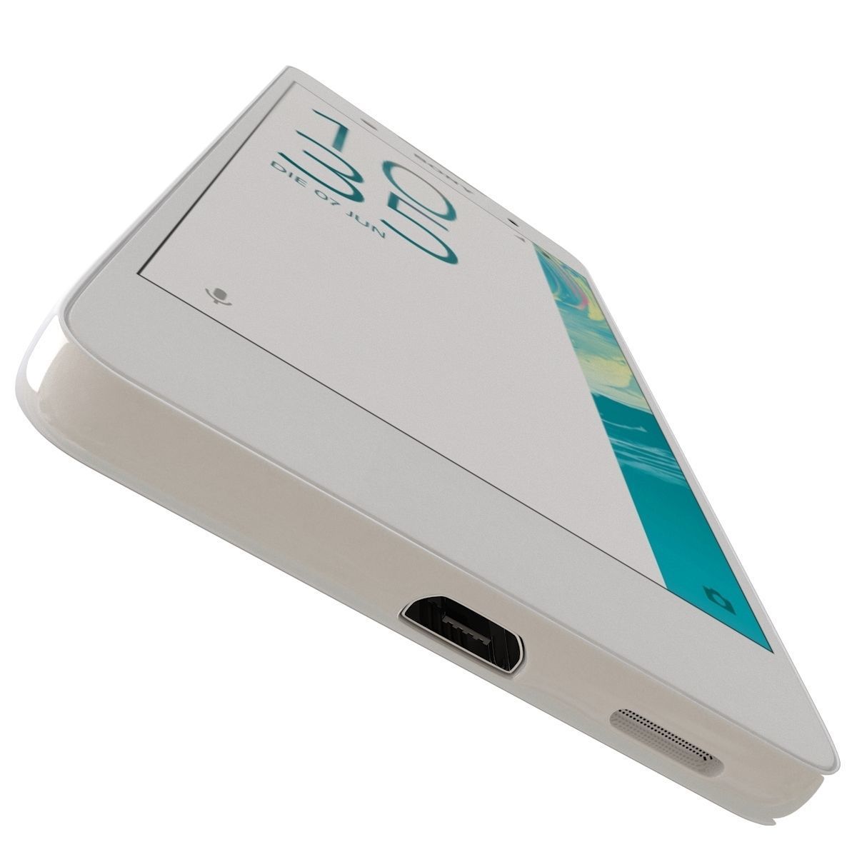 Sony Xperia E5 Black and White 3D model_30