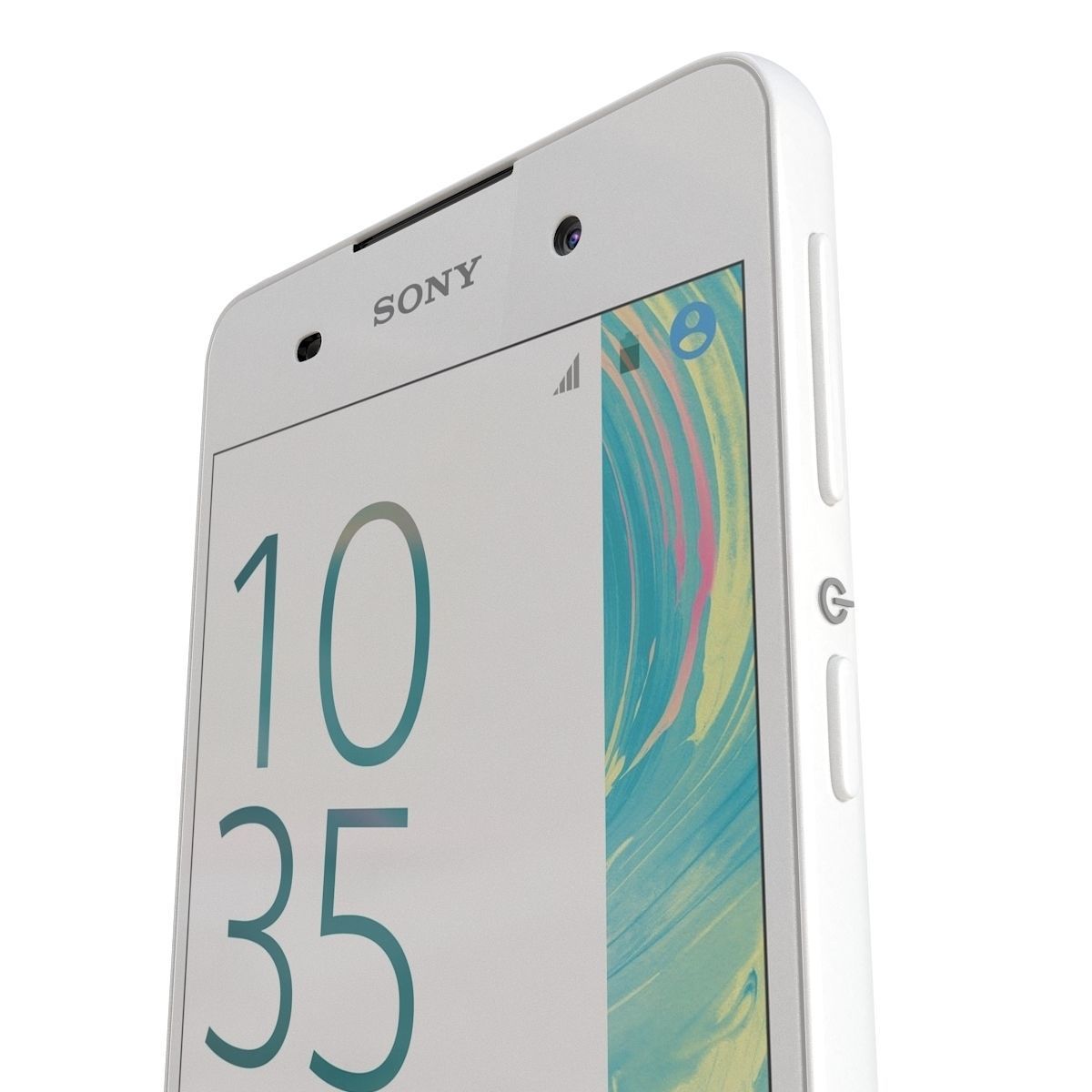 Sony Xperia E5 Black and White 3D model_29