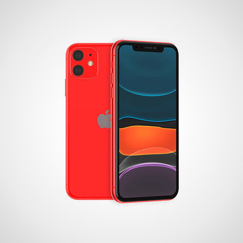 iPHONE 11 3D model