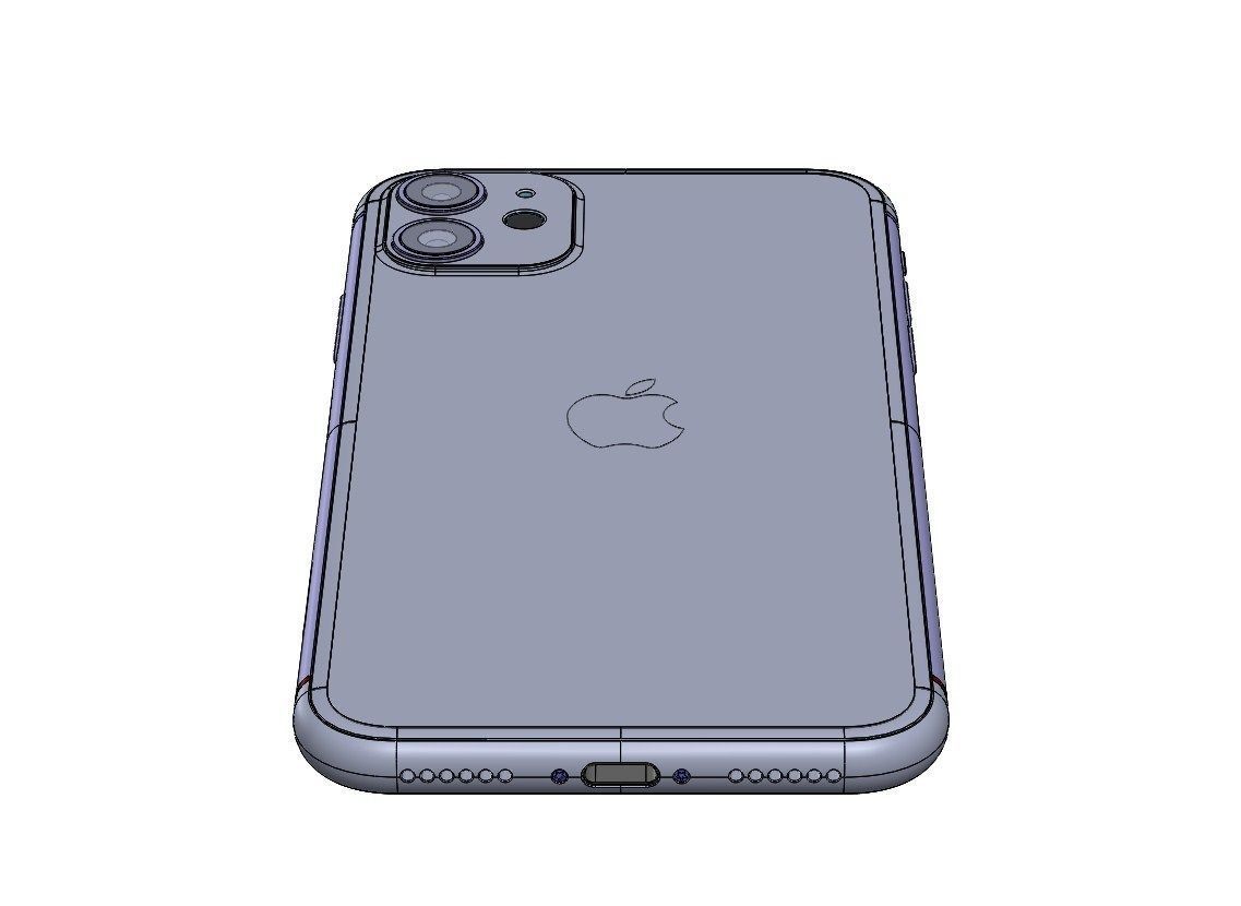 iPHONE 11 3D model_19