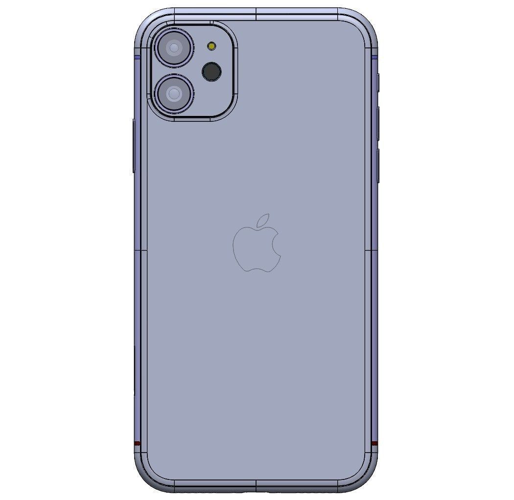 iPHONE 11 3D model_13