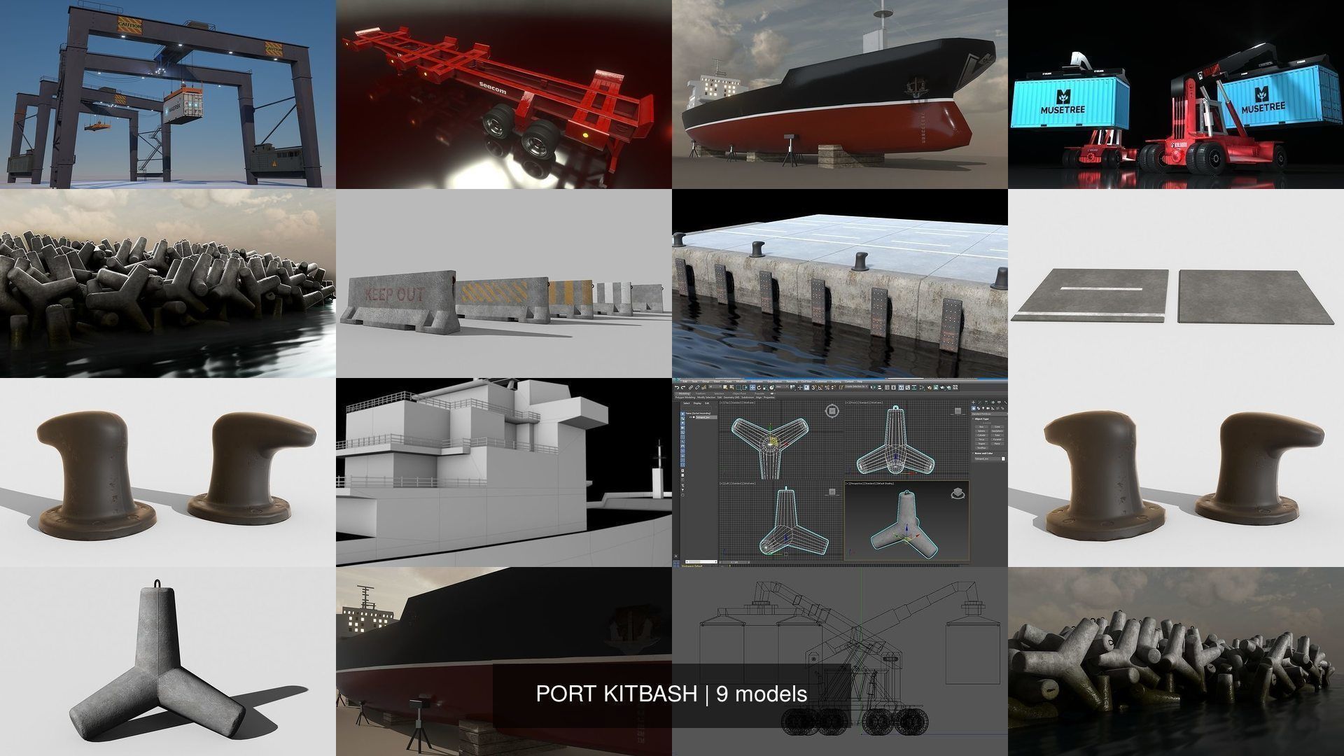 PORT KIT BUILD 3D Model Collection_7