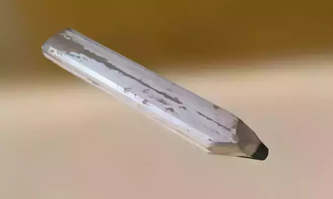 Next Gen AAA Worker Carpenter Pencil - 4k HD Low-poly 3D model