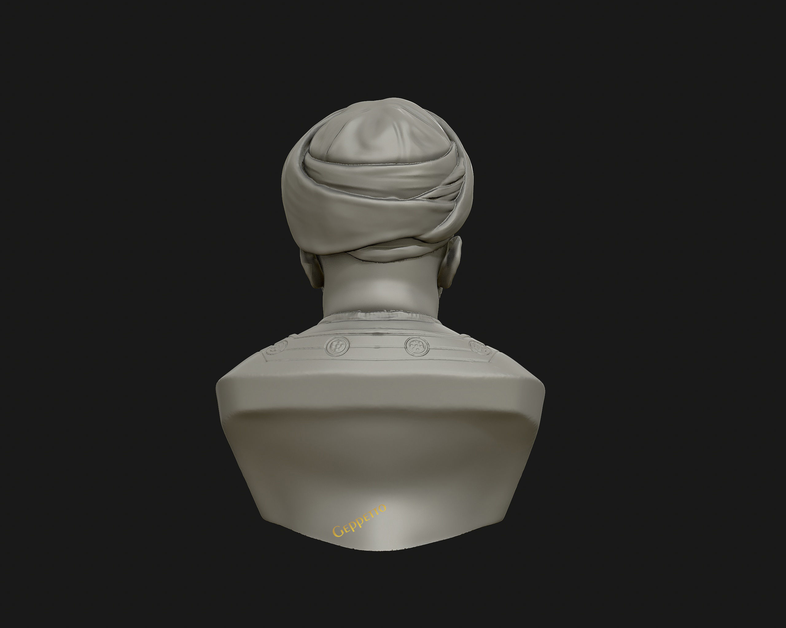 Sultan Qaboos 3D Model ready to 3D print 3D print model_19