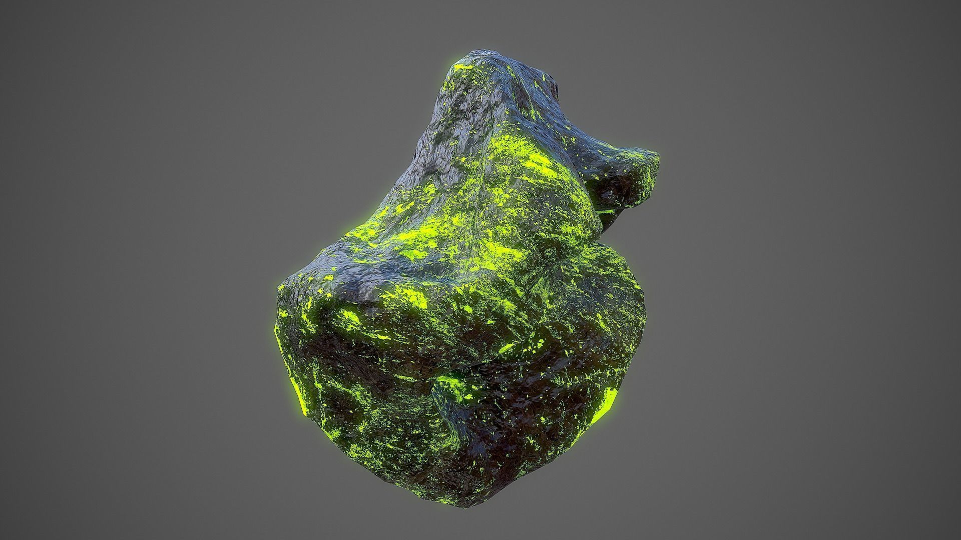 Asteroids Pack Low-poly 3D model_3