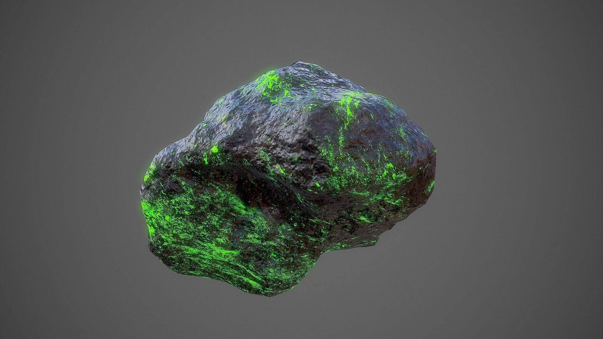 Asteroids Pack Low-poly 3D model_25