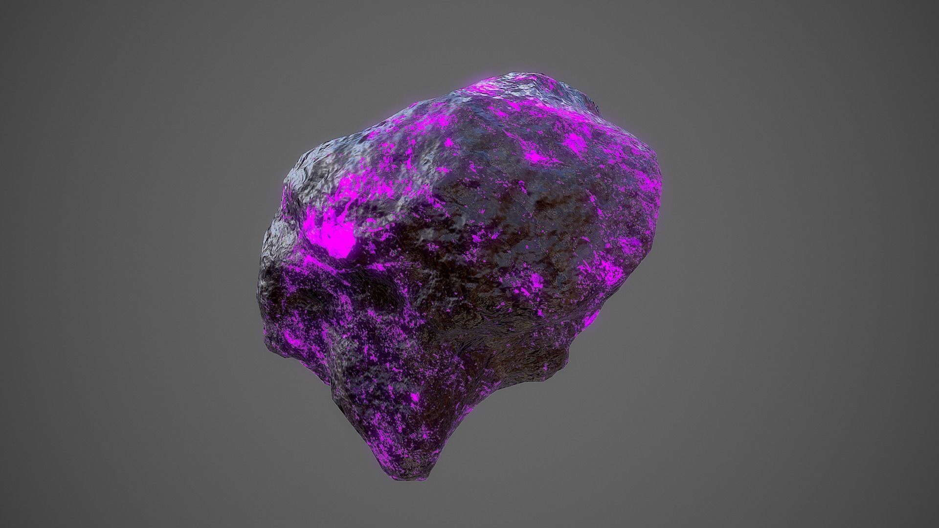 Asteroids Pack Low-poly 3D model_26