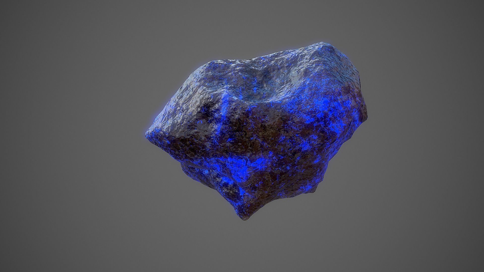 Asteroids Pack Low-poly 3D model_28