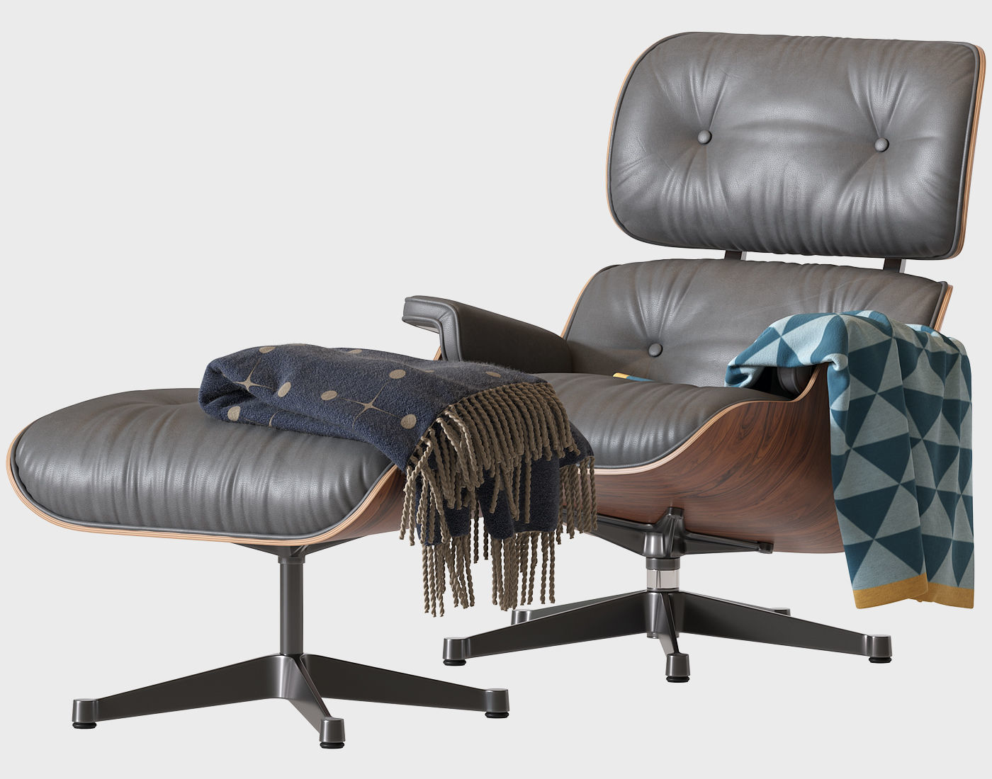 Eames Lounge Chair 3D model_1