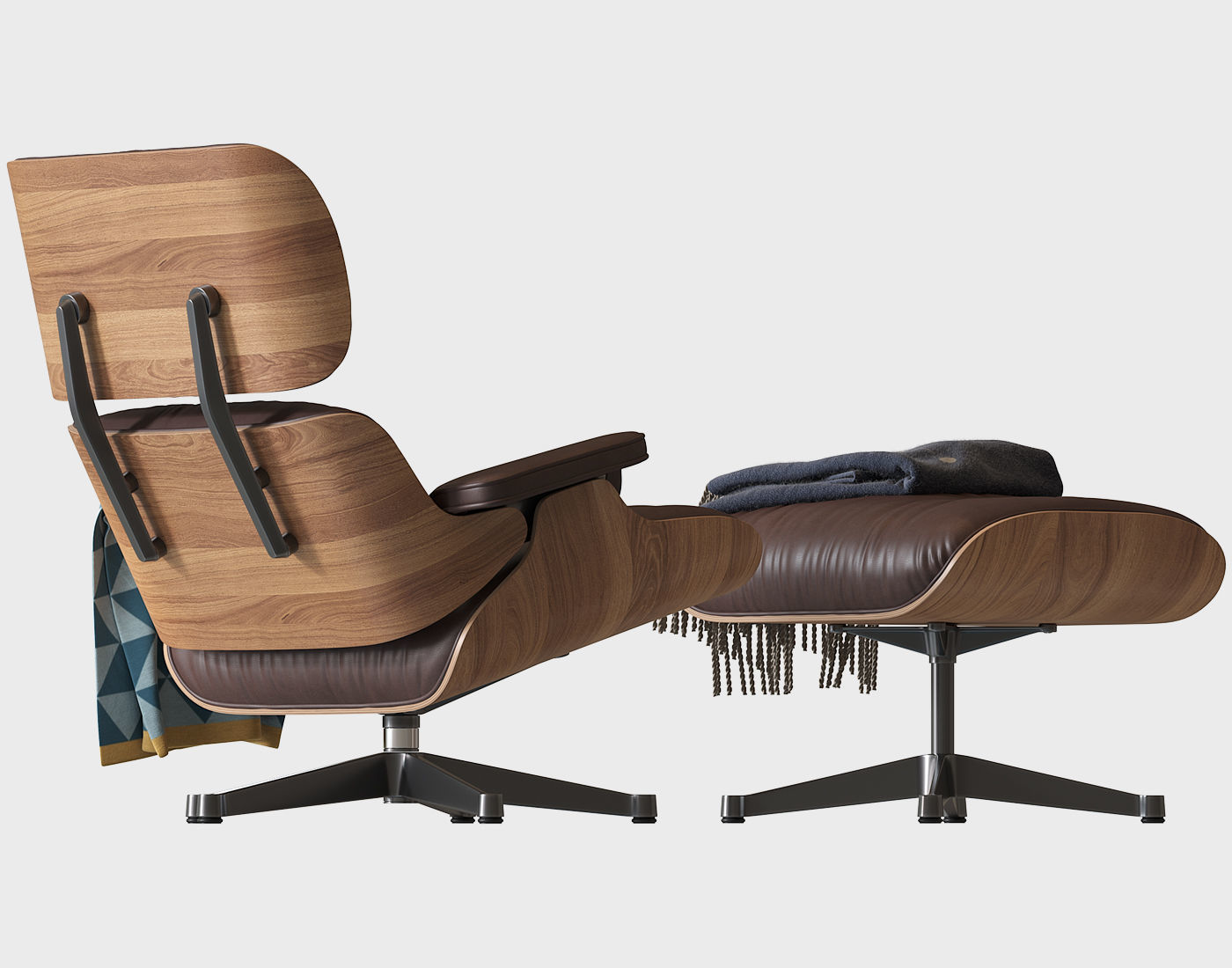 Eames Lounge Chair 3D model_5