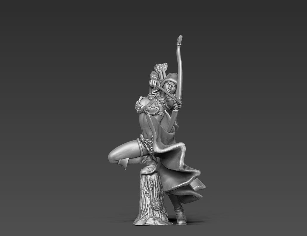 Vaelle - 54mm scale 3D print model_3