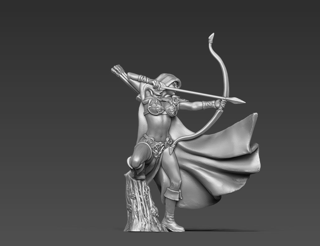 Vaelle - 54mm scale 3D print model_2