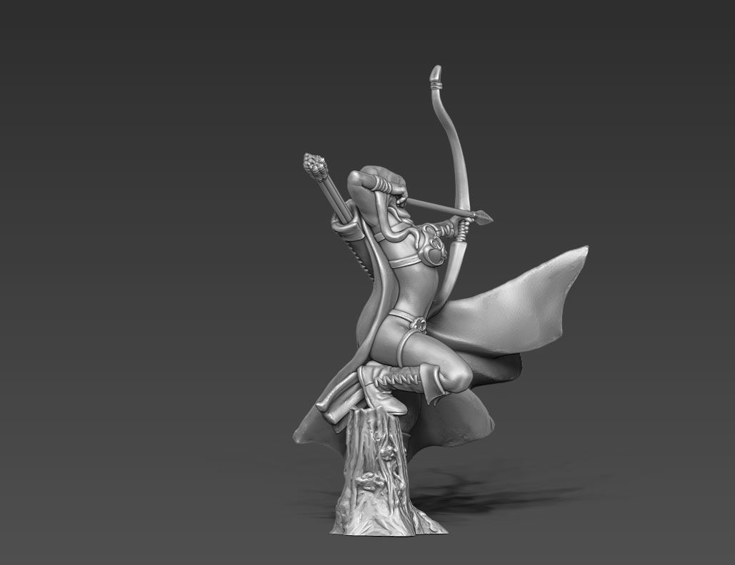 Vaelle - 54mm scale 3D print model_7