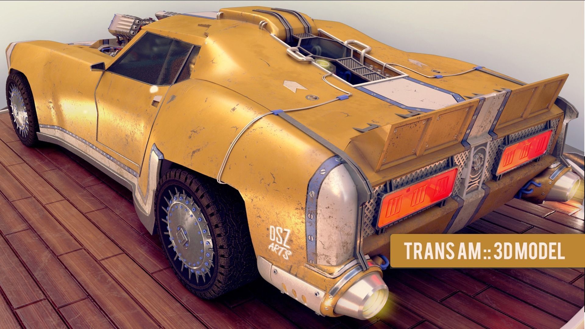 Redline Trans AM by DSZarts 3D model_4