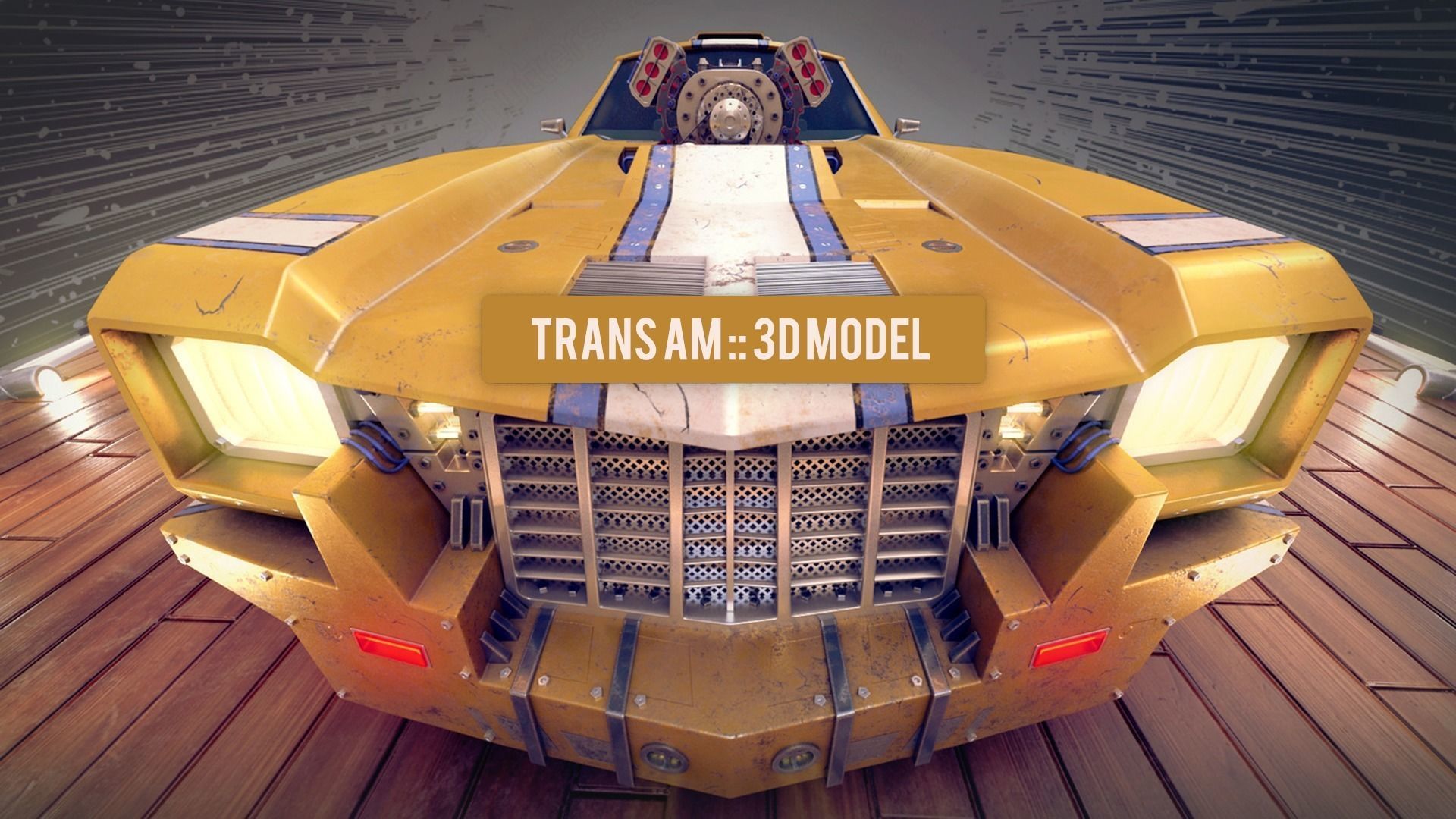 Redline Trans AM by DSZarts 3D model_5