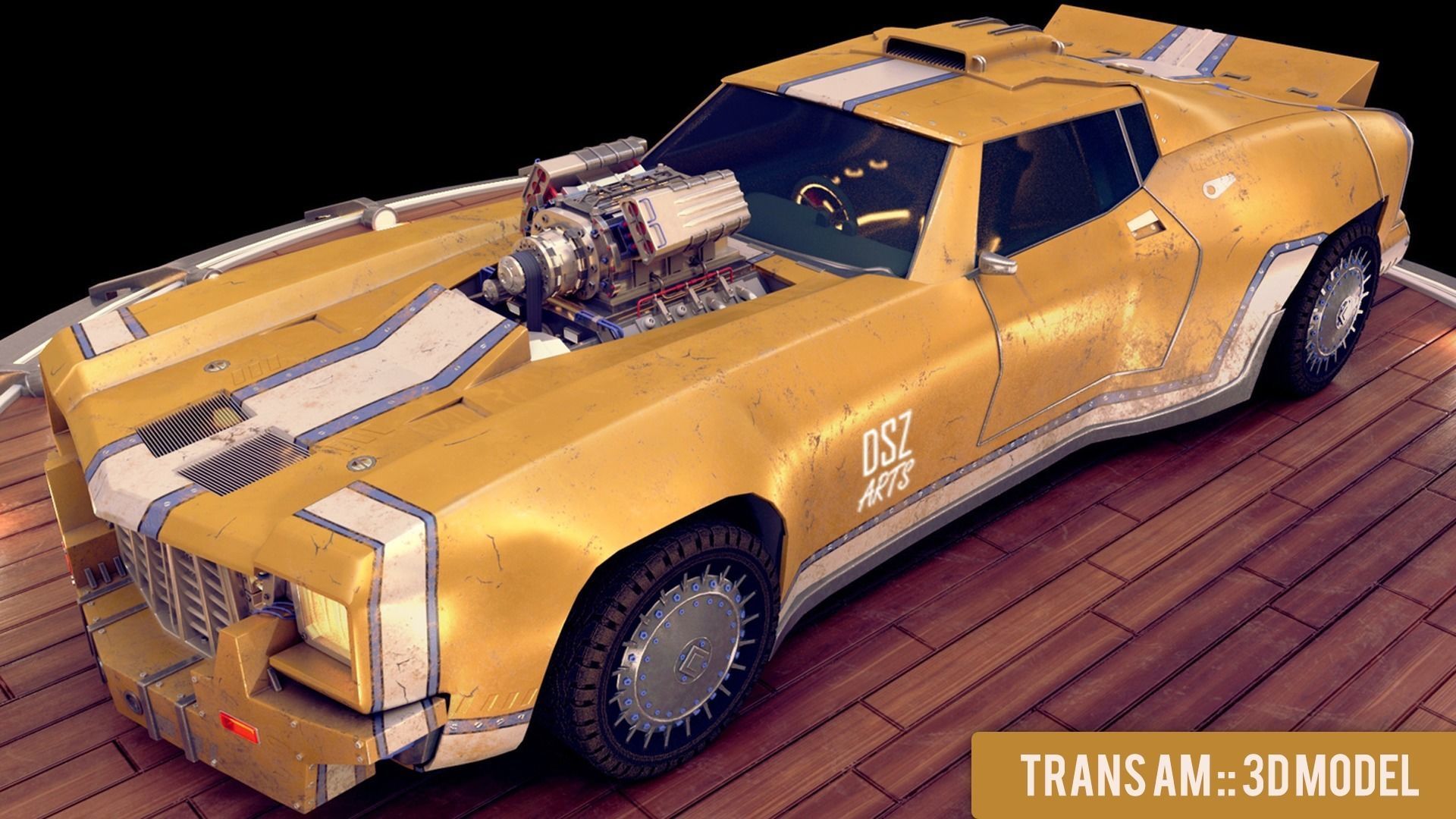 Redline Trans AM by DSZarts 3D model_7