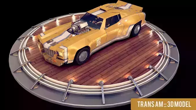 Redline Trans AM by DSZarts 3D model