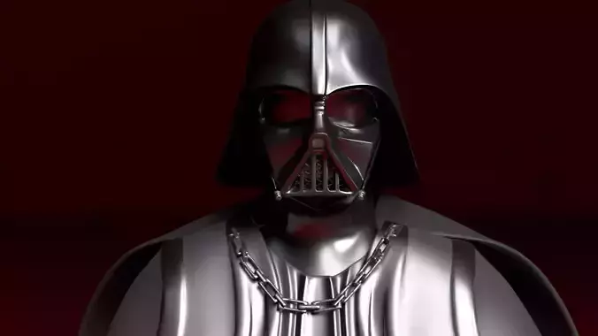 darth vader Low-poly 3D model