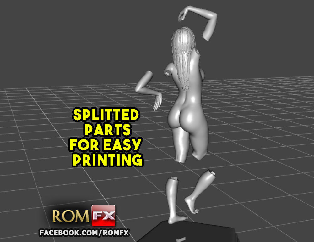 Jessie Rogers Nymph Latina Pornstar Printable 3D print model_26