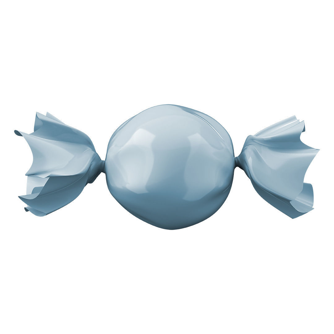 Bonbon Candy Filled Chocolate Package 3D model_3