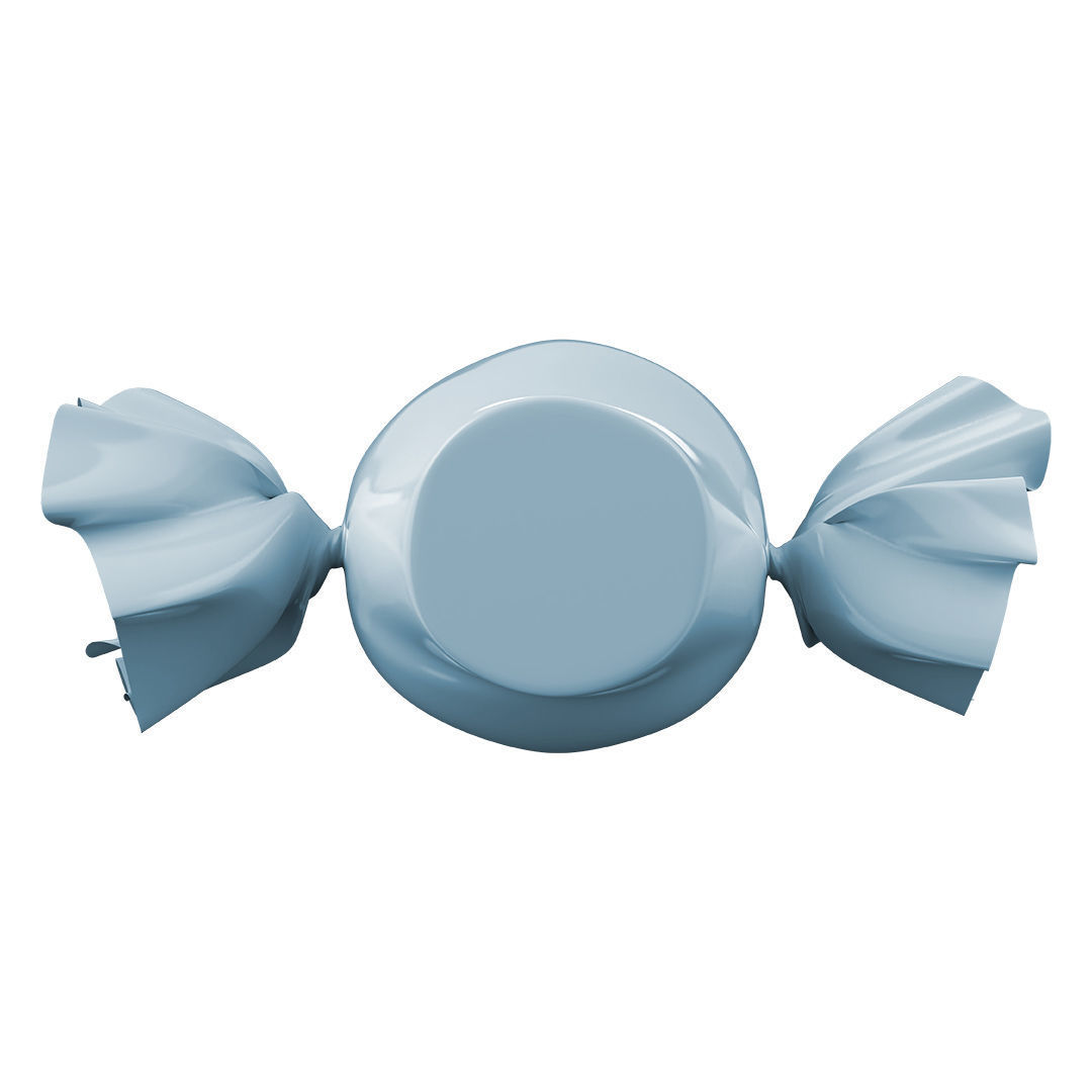 Bonbon Candy Filled Chocolate Package 3D model_2