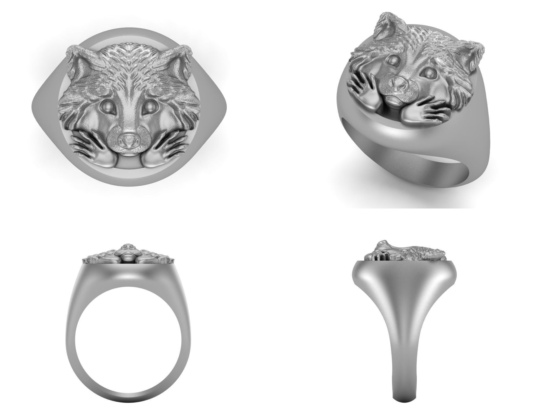 Ring rz 132 3D print model_3