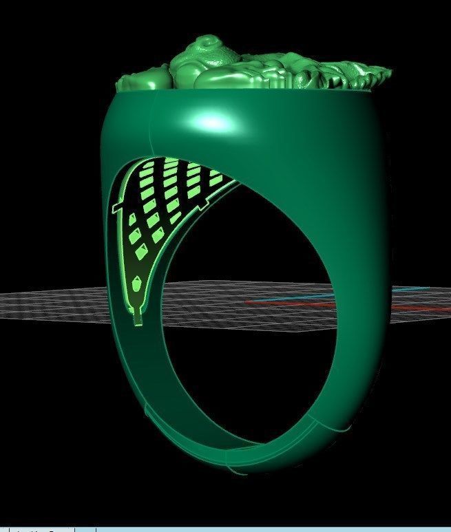 Ring rz 132 3D print model_8