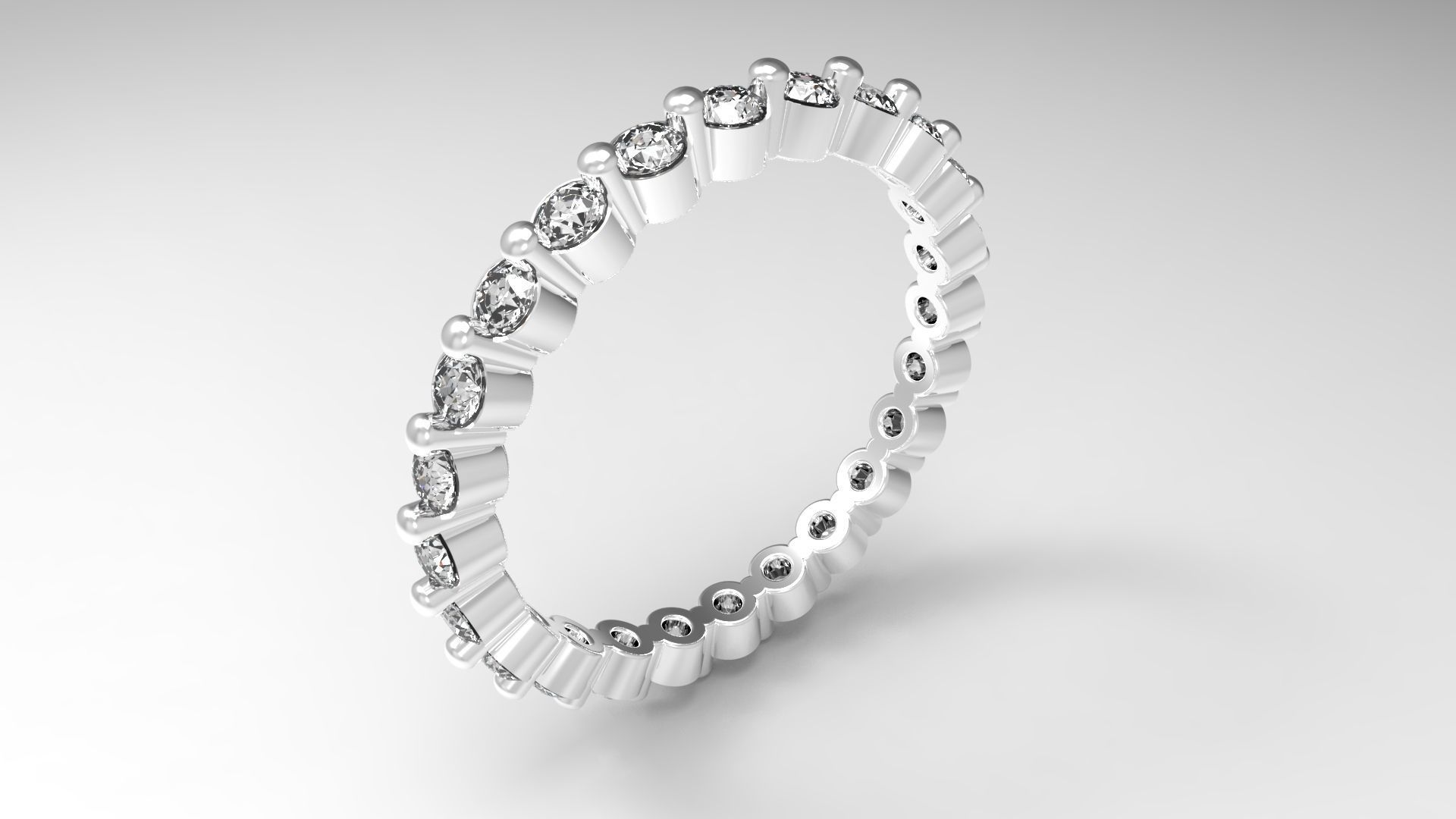 ring shared prongs 3D print model_2