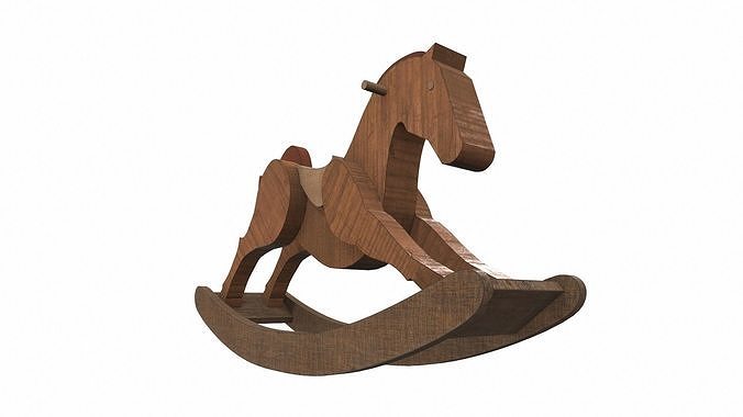 Rocking horse 4 3D model
