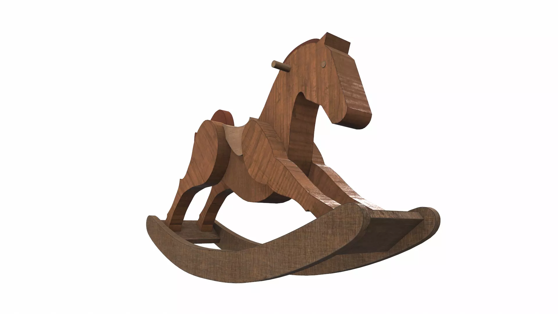 Rocking horse 4 3D model_0