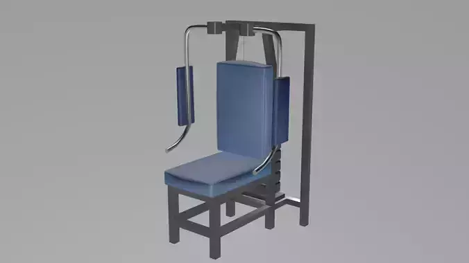 Training Atlas Low-poly 3D model