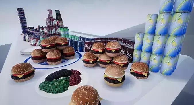 Snacks - Food - Candy - Sodas and more - FBX included