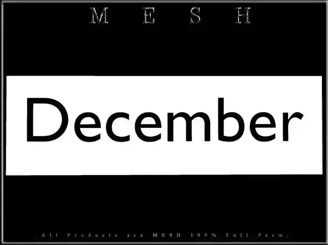 December - C mesh cover