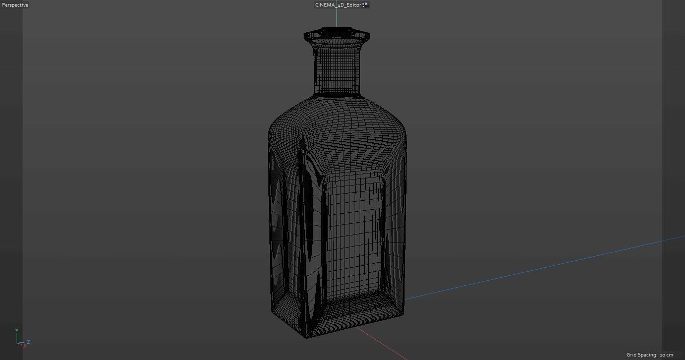 Tommy Hilfiger Perfume Bottle Free 3D model_2