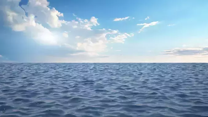 Calm Ocean 3D model