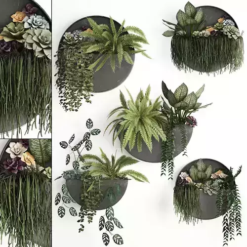 Green wall decor vertical garden 56