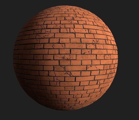 wall bricks 3D model