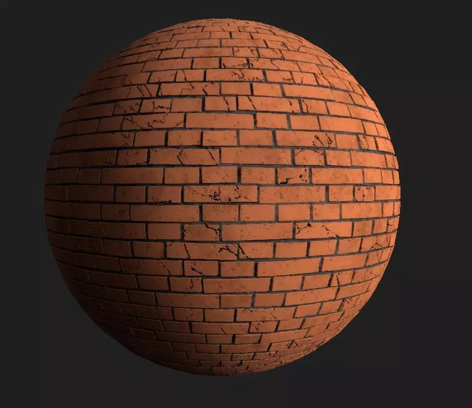 wall bricks 3D model