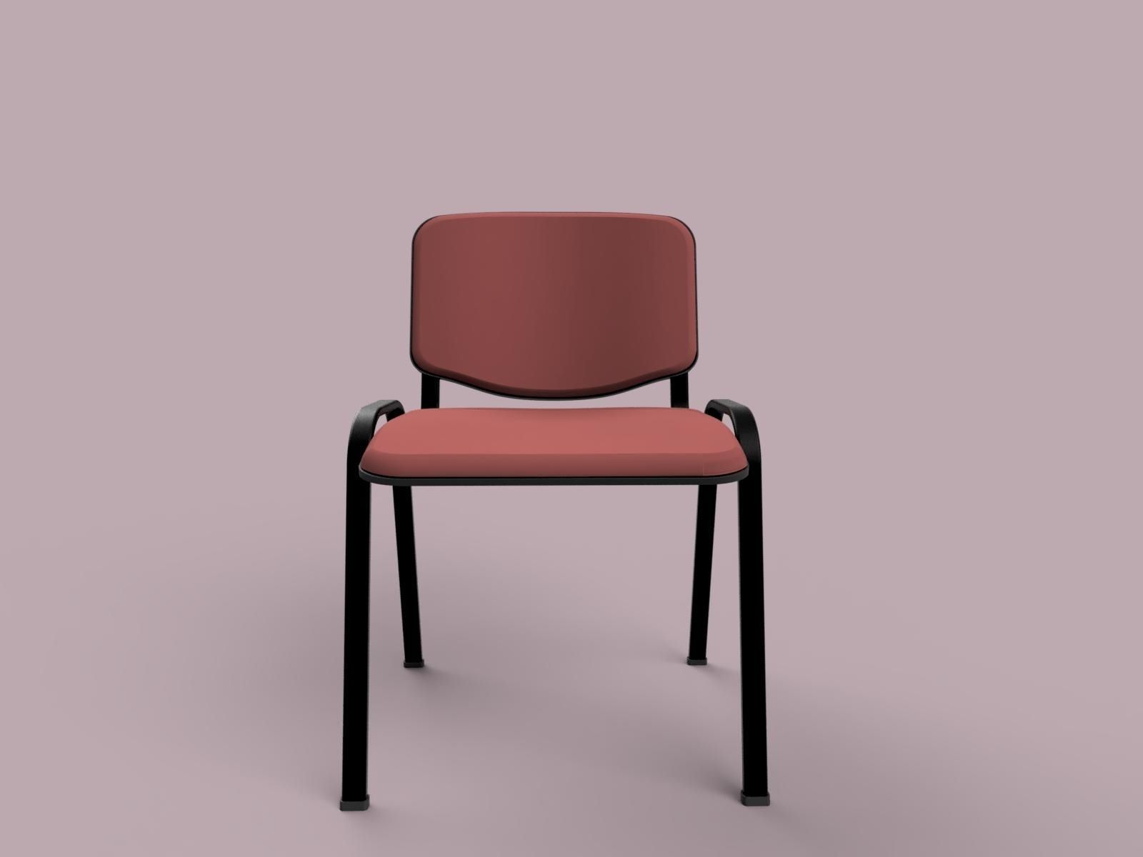 Office chair 3D model_1