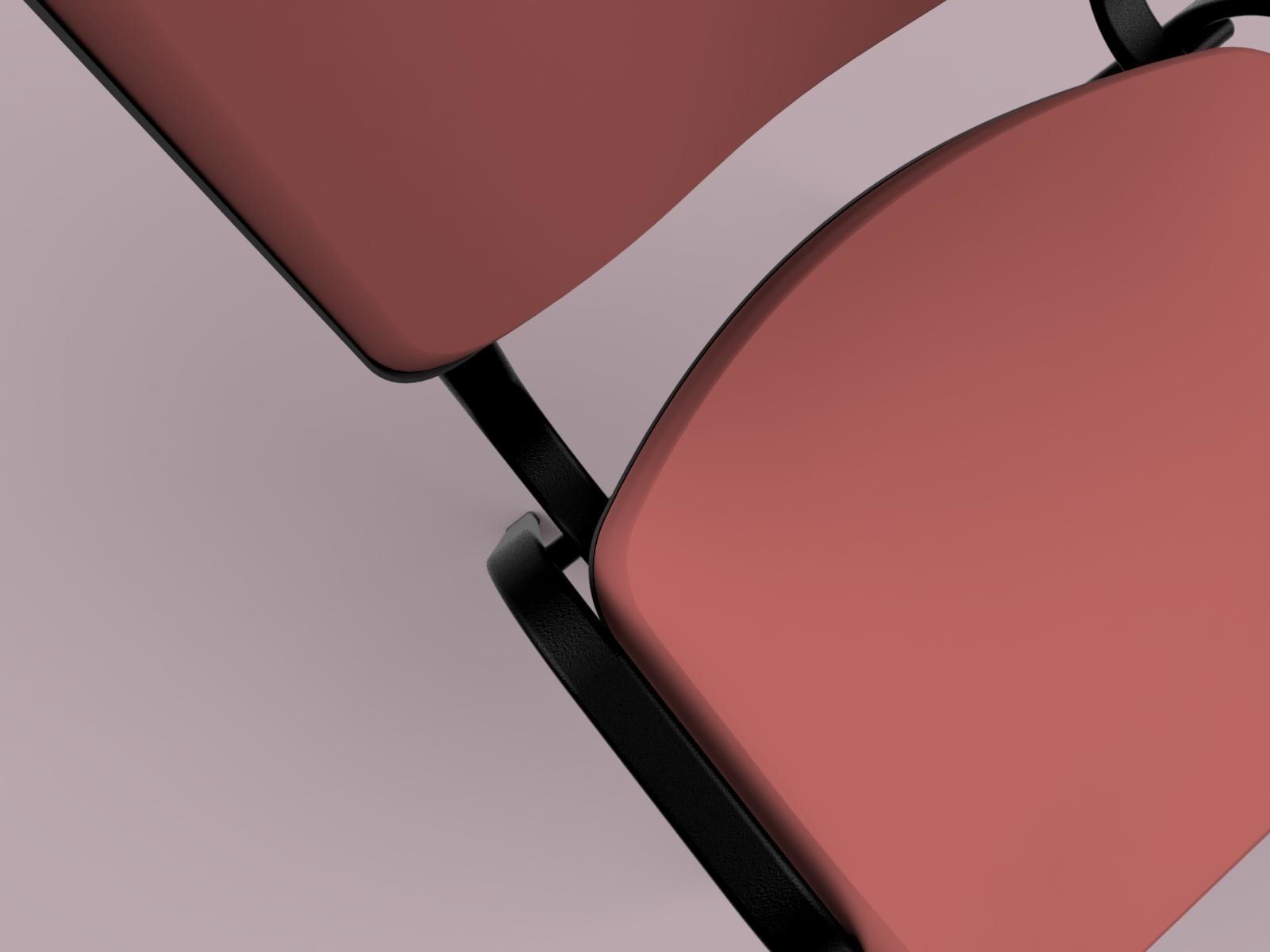 Office chair 3D model_3