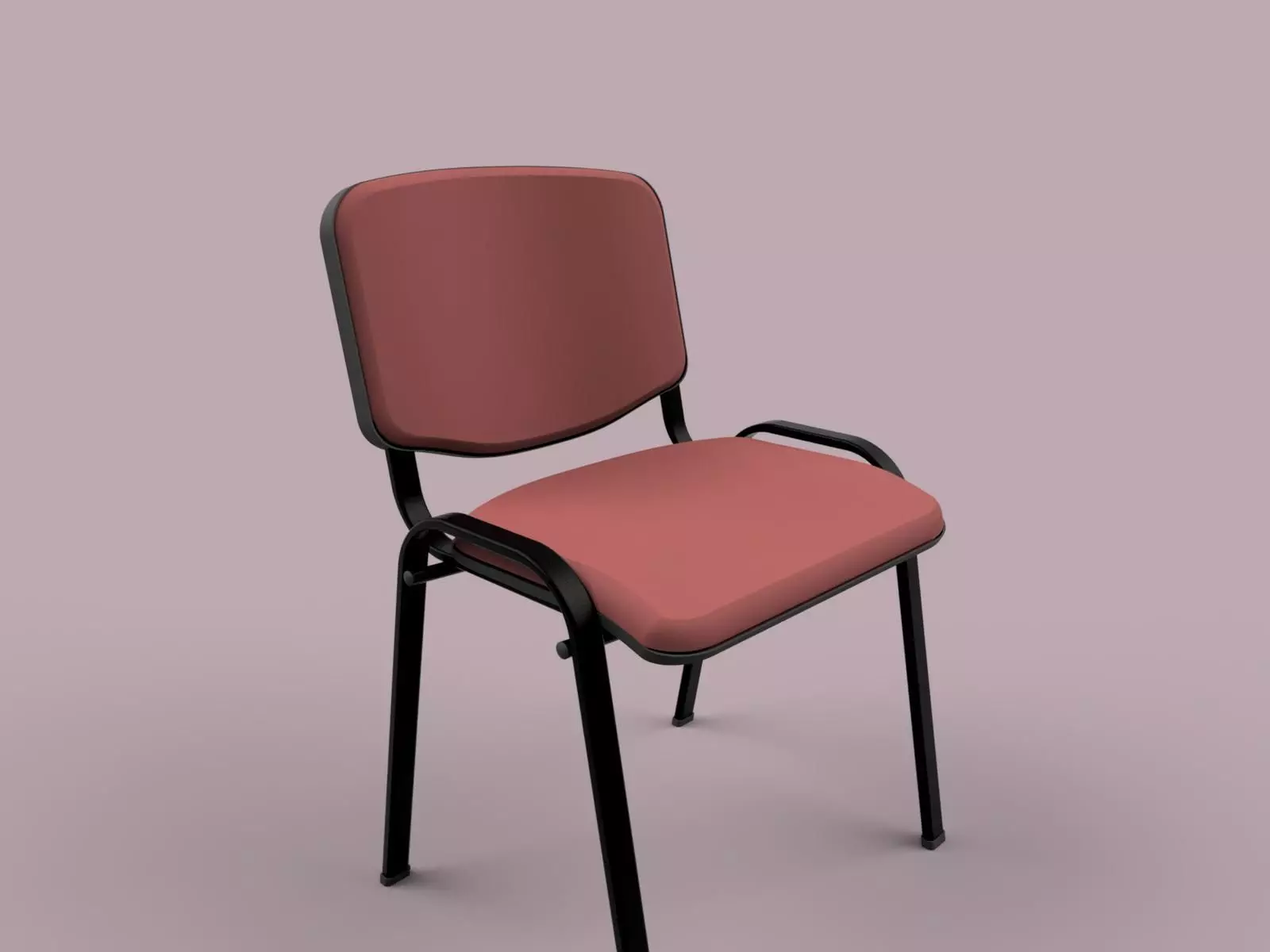 Office chair 3D model_0
