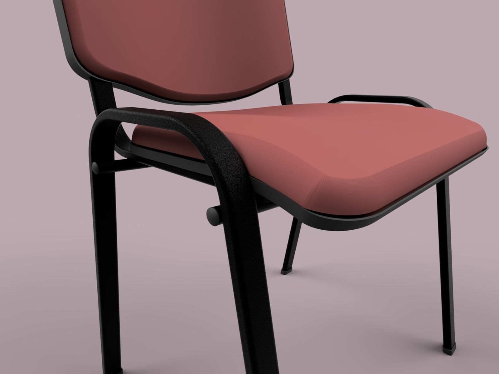 Office chair 3D model_2