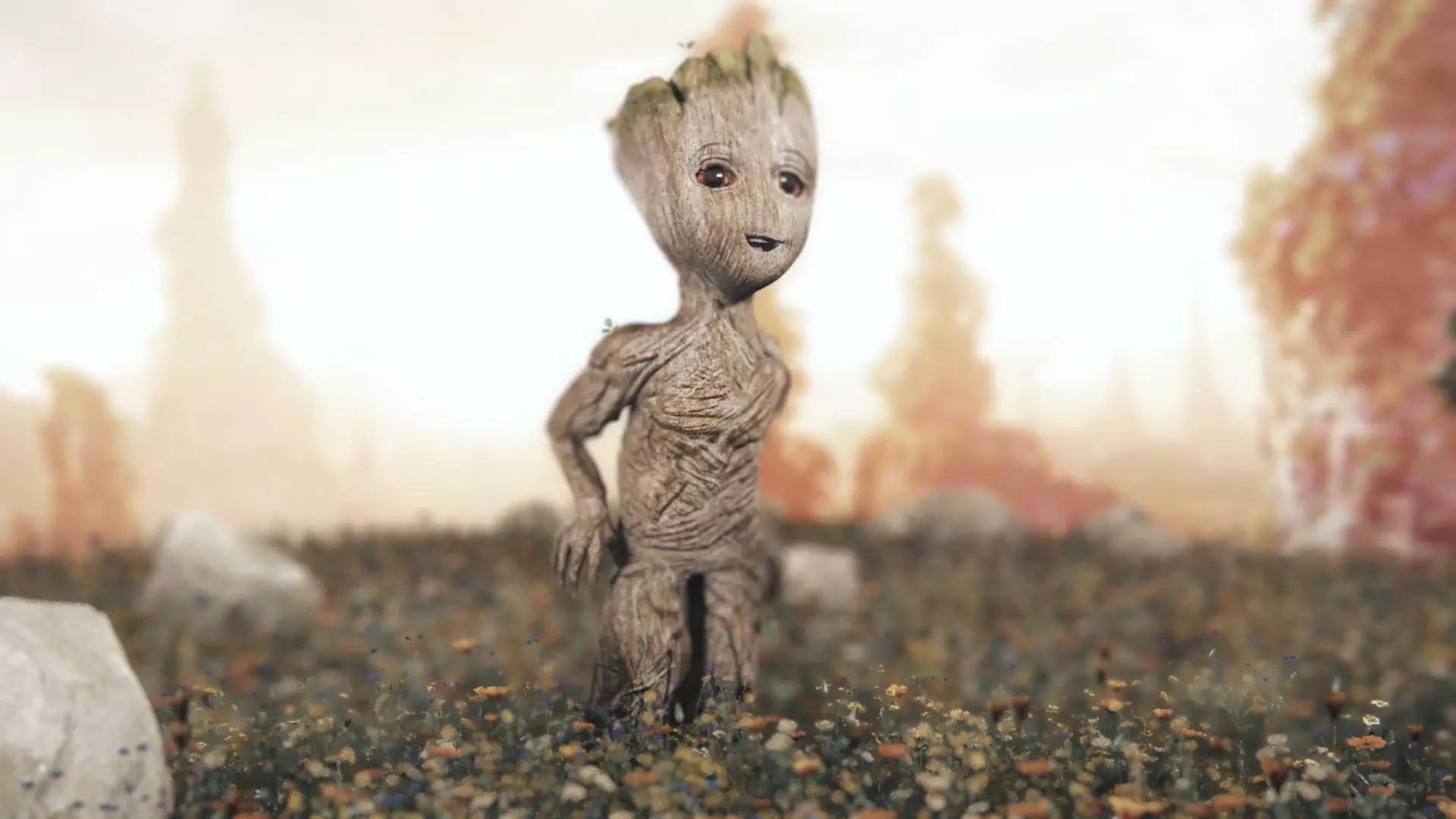 baby groot 3D model_0