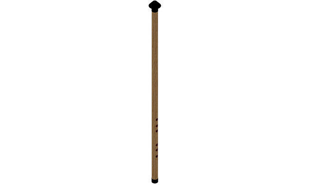 Ney or Turkish Flute or Reed Flute Free 3D model