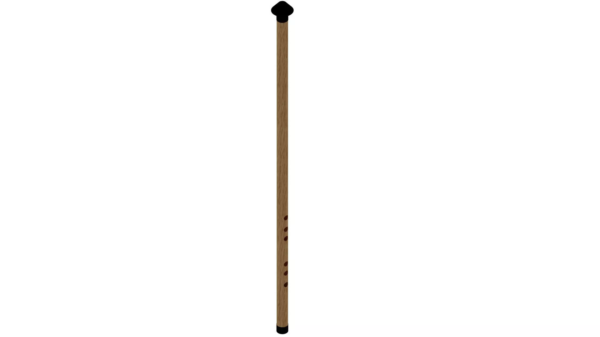 Ney or Turkish Flute or Reed Flute Free 3D model