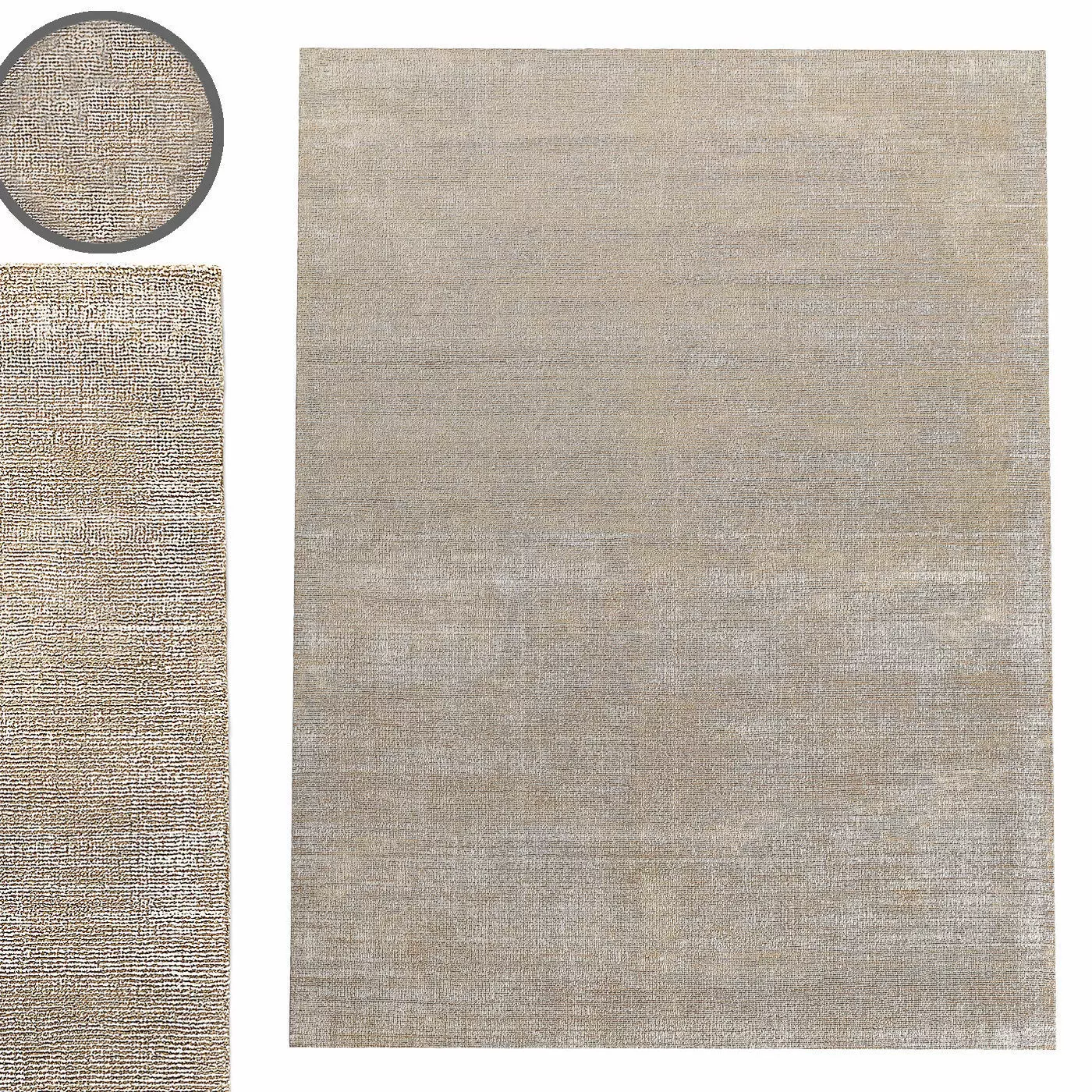 RH Venise Handwoven Rug 3D model