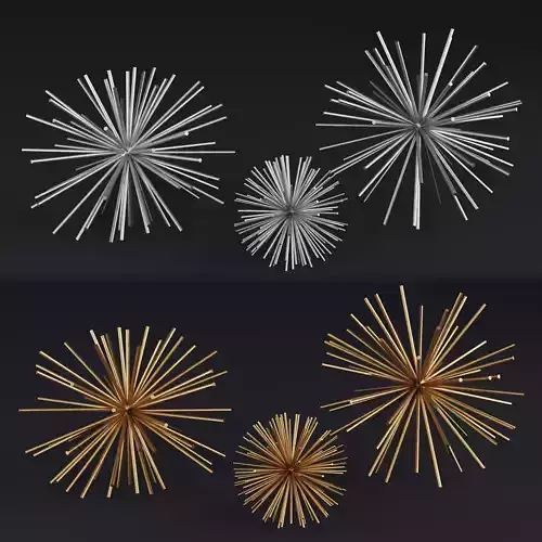 RH  Metal Starburst Collection